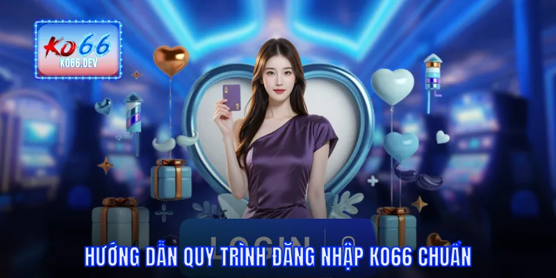 Hướng dẫn quy trình đăng nhập KO66 chuẩn