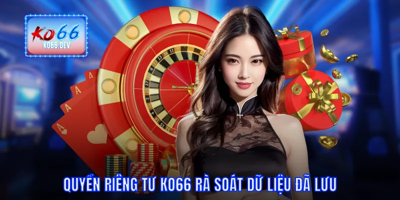 Quyền riêng tư KO66 rà soát dữ liệu đã lưu