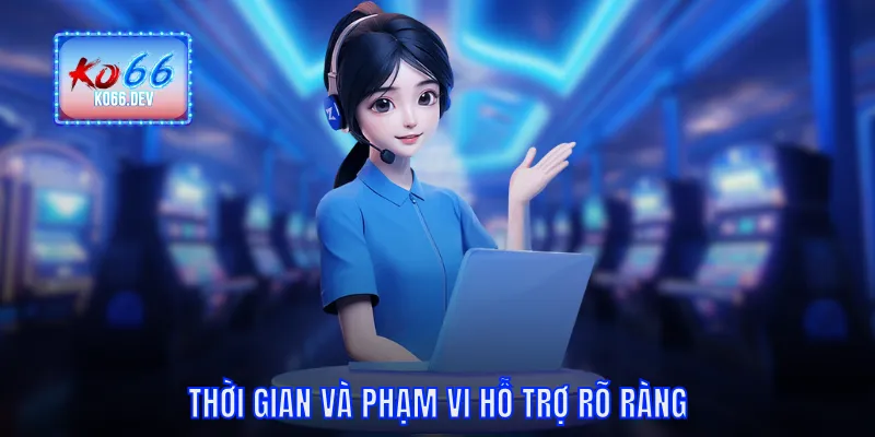 Thời gian và quy mô giải quyết rõ ràng