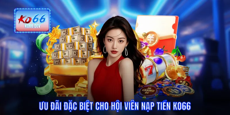 Ưu đãi đặc biệt cho hội viên nạp tiền KO66
